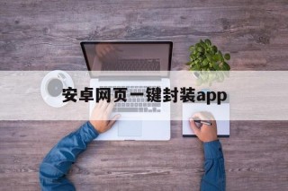 包含安卓网页一键封装app的词条