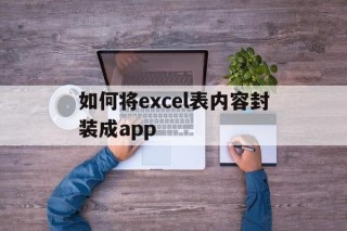 关于如何将excel表内容封装成app的信息