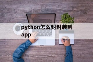 关于python怎么封封装到app的信息