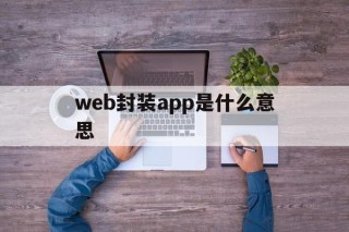 web封装app是什么意思的简单介绍