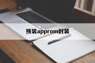 关于预装approm封装的信息