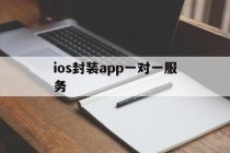 包含ios封装app一对一服务的词条