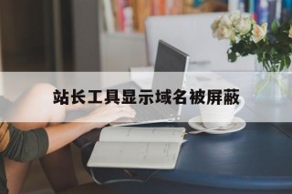 包含站长工具显示域名被屏蔽的词条