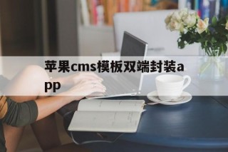 苹果cms模板双端封装app的简单介绍